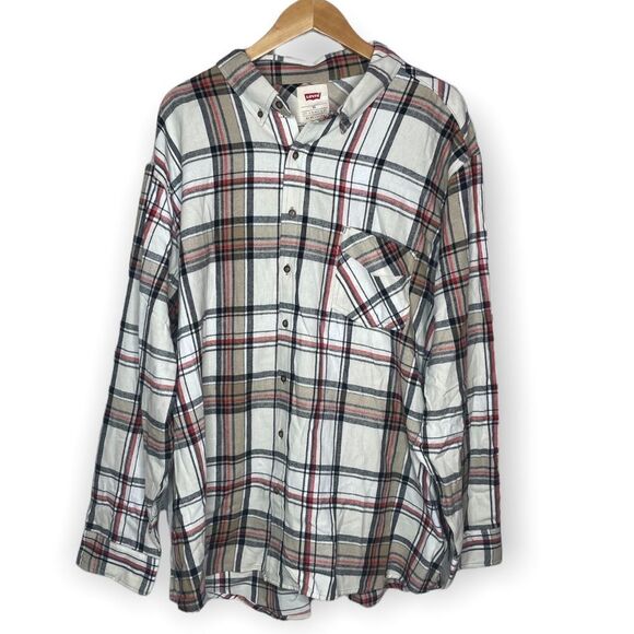 Levi’s Plaid Button Down Shirt size 3XL - Picture 1 of 4
